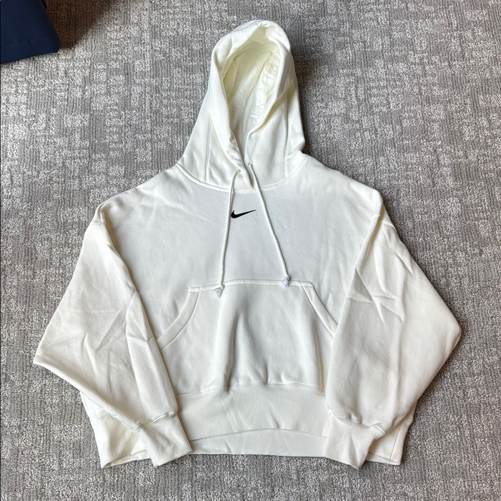 Nike Women's Cream Hoodie Sweater
